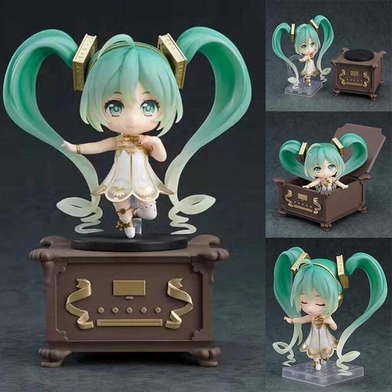 Hatsune Miku Anime Figure #1538 - Symphony 5th Anniversary Ver., Swappable Faces Movable Joints Collectible