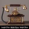 Retro British-Style Telephone Prop for Photography and Decor