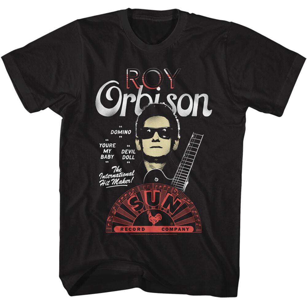 Sun Records Company Roy Orbison International Hit Maker Devil Doll Men T Shirt L
