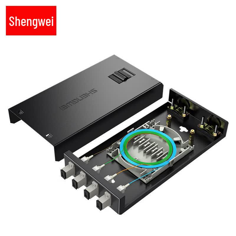 Shengwei FBO-104S-M 4-Port SC Multimode Fiber Optic Terminal Box