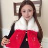 Autumn and Winter New New Scarf Women's Red Scarf To Keep Warm and Thicken the Atmosphere New Year's Day Christmas Gift