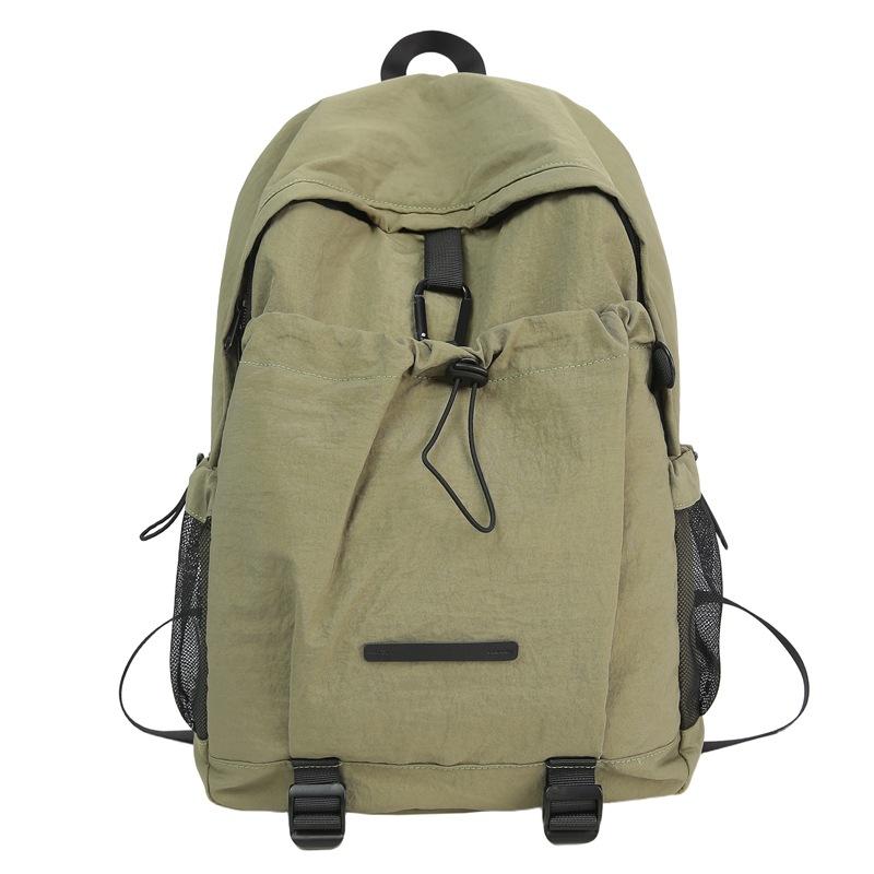 Water-Repellent Nylon Backpack Women's Lightweight Large Capacity Travel Backpack Men's Computer Backpack