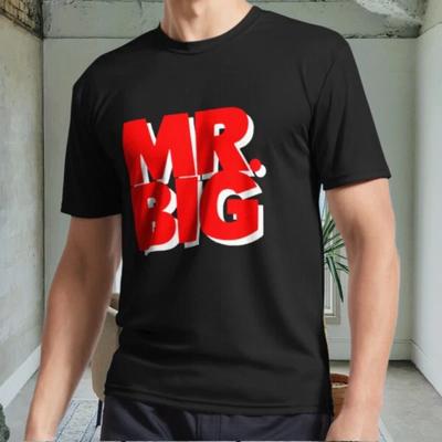 New Best Selling Logo Mr Active Logo Men's Black T Shirt Funny Size S To 5XL