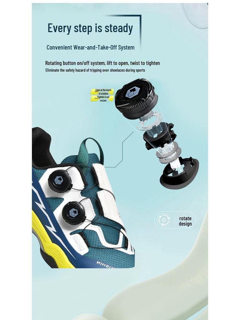 Pánská a dámská trailová běžecká obuv s dvojitým otočným zapínáním a protiskluzovou podrážkou - Outdoorová sportovní obuv tlumící nárazy na podzim a zimu