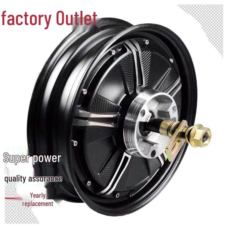 

Brand New 10-Inch Electric Scooter Motor - 60V/72V, Drum/Disc Brake, 1200W/1500W, Universal Fit for Two-Wheeled Electric Motorcycles