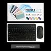 Portable Silent Bluetooth Keyboard for Tablets