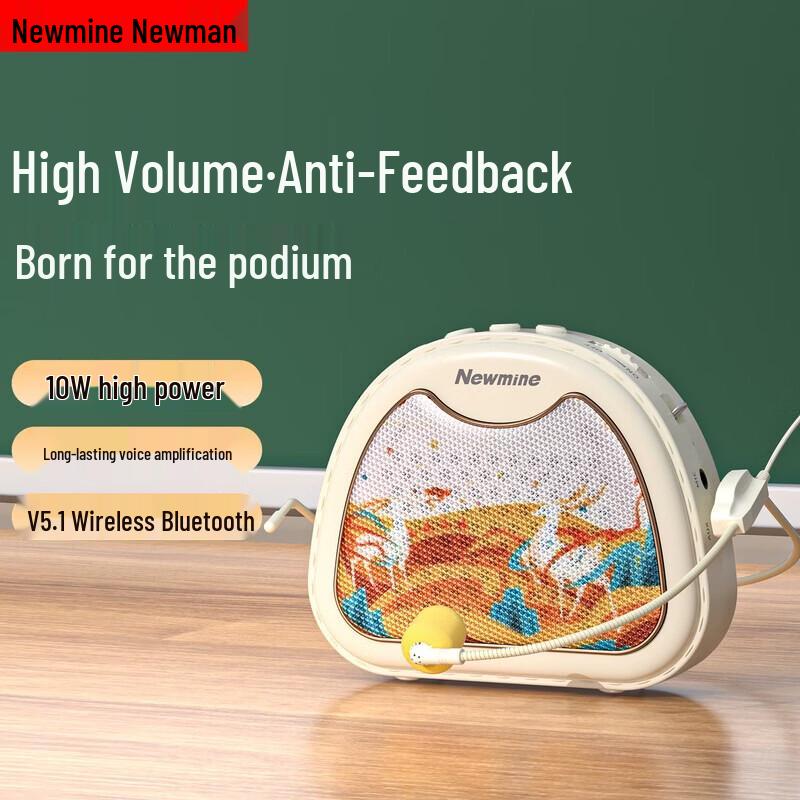 Newmine MS20 Portable Bluetooth Amplifier Speaker CN plug (adapter included) (CN version)