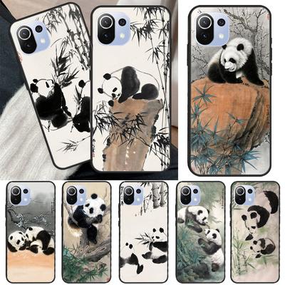 Chinese Bear Panda Case For POCO X5 X3 X4 F5 Pro F3 F4 GT C40 M5s Phone Cover For Xiaomi 13 11T 12T Pro 12 Lite