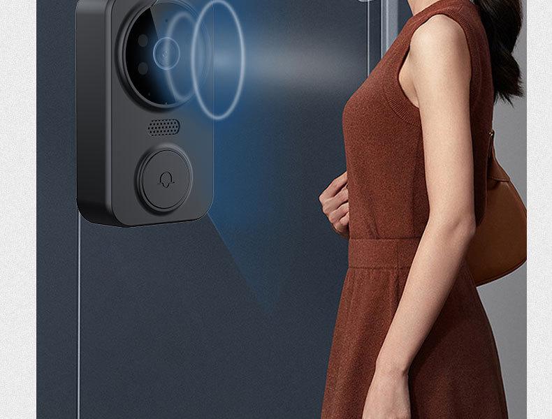 M12 Wireless Video Intercom Doorbell with Screen and HD Surveillance Voice Alert