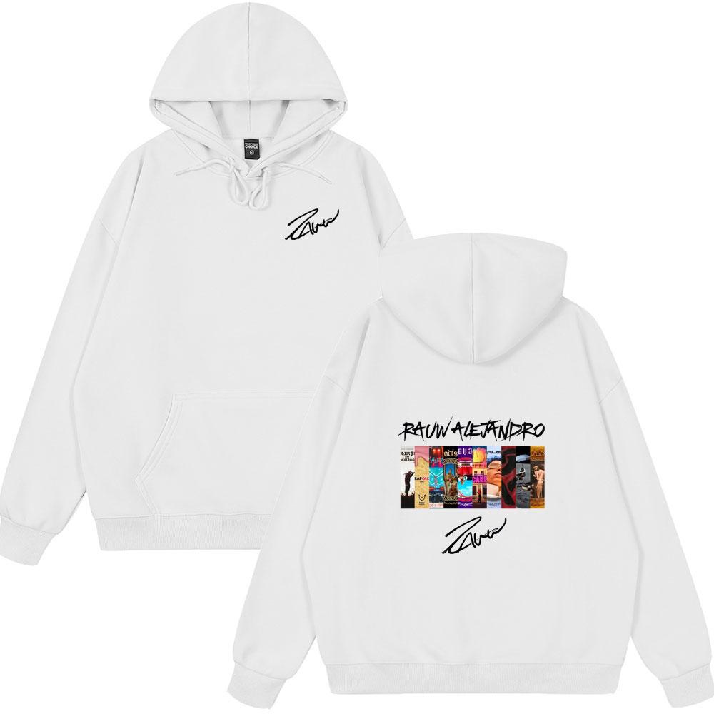 2025 RauwAlejandro Album Cover Print Hoodie Men Women Clothing Fashion Long Sleeve Couple Sweatshirts Oversized Loose Streetwear