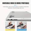 2PCS Portable Keyboard Riser for 10 - 18 inch Laptops macbook Mini Invisible Laptop Stand for Desk Computer Keyboard Notebook