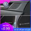 Pentru VW Volkswagen Jetta MK5 Golf Nou 4 buc Aluminiu 3D Insignă Emblema Difuzor Stereo Autocolant pentru VW Volkswagen Golf Polo Pa