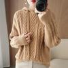 Women Knitted Hoodie Sweater MODERN NEW SAGA Winter Thick Knitted Pullover Sweatshirt Autumn Cashmere Wool Sweaters Female Jumper