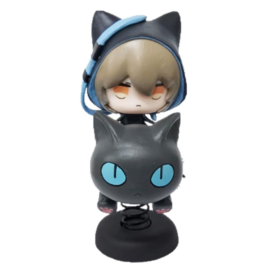 Gift APEX-TOYS Arknights Happy Shake Phantom Q-version Rocking Music Anime Figure PVC Model Collectible for Boys