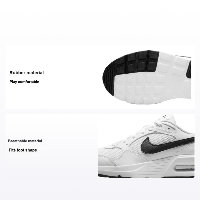 Nike Air Max SC GS Beyaz Siyah Çocuk Spor Ayakkabı CZ5358-102