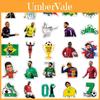 Adesivos Copa do Mundo Fifa Qatar Para Laptop Skate Guitarra 50pcs PVC Impermeável Fofo Legal