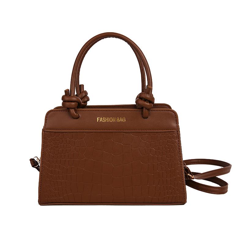 

Handbag Women s New Spring and Summer Premium Texture Niche Large Capacity Retro Handbag Tote Messenger Bag