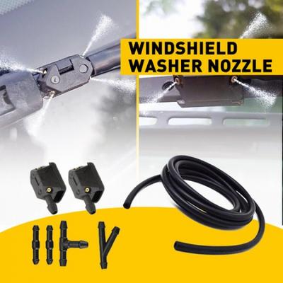 2 X Windshield Wiper Washer Nozzle 2m Hose for Chevrolet Malibu Equinox Blazer A