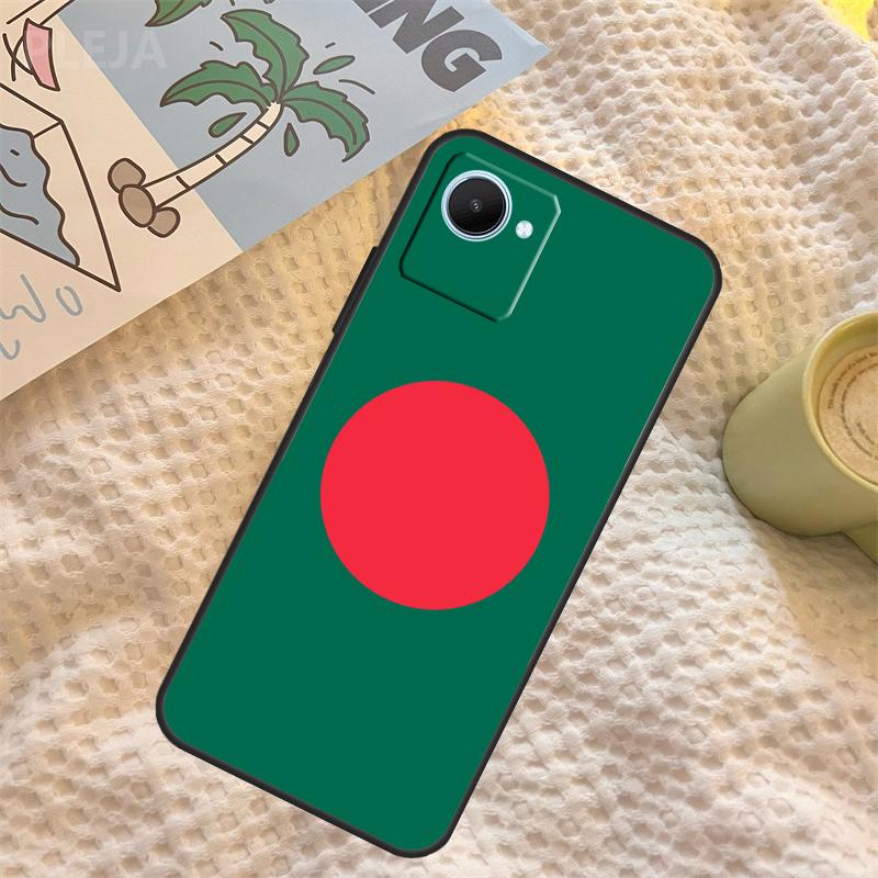Bangladesh Flag Case For Realme GT6 GT7 Pro C67 C65 C63 C61 C55 C53 C51 C35 C71 C75 11 12 13 14 15 Pro Plus