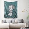 Romantic Ocean Style Tapestry  Couple Decoration Hanging Cloth Wall Decor for Home