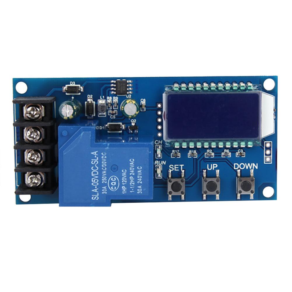 XY L30A 6 60V Moduł Kontroli Ładowania Baterii Płytka Zabezpieczająca Wyświetlacz LCD