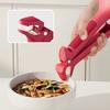 2in1 Hot Plate Gripper,Kitchen Hot Dish Bowl Plate Clip Antis Scalding Dish Plate Tongs for Oven Steamer Air Fryers Pan