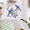 Painted Branch Flower Birds Wall Sticker Bedroom Living Room Porch Home Background Decoration Self-adhesive Decals