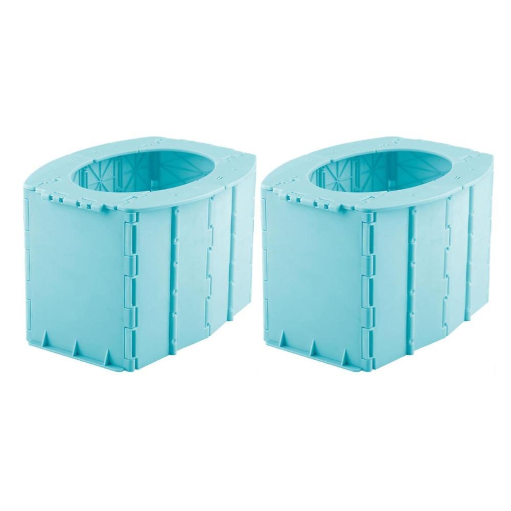 Portable Folding Toilet Commode Car Camping For Travel Bucket Camp Hiking Long Long-distance Travel Outdoor Supplies