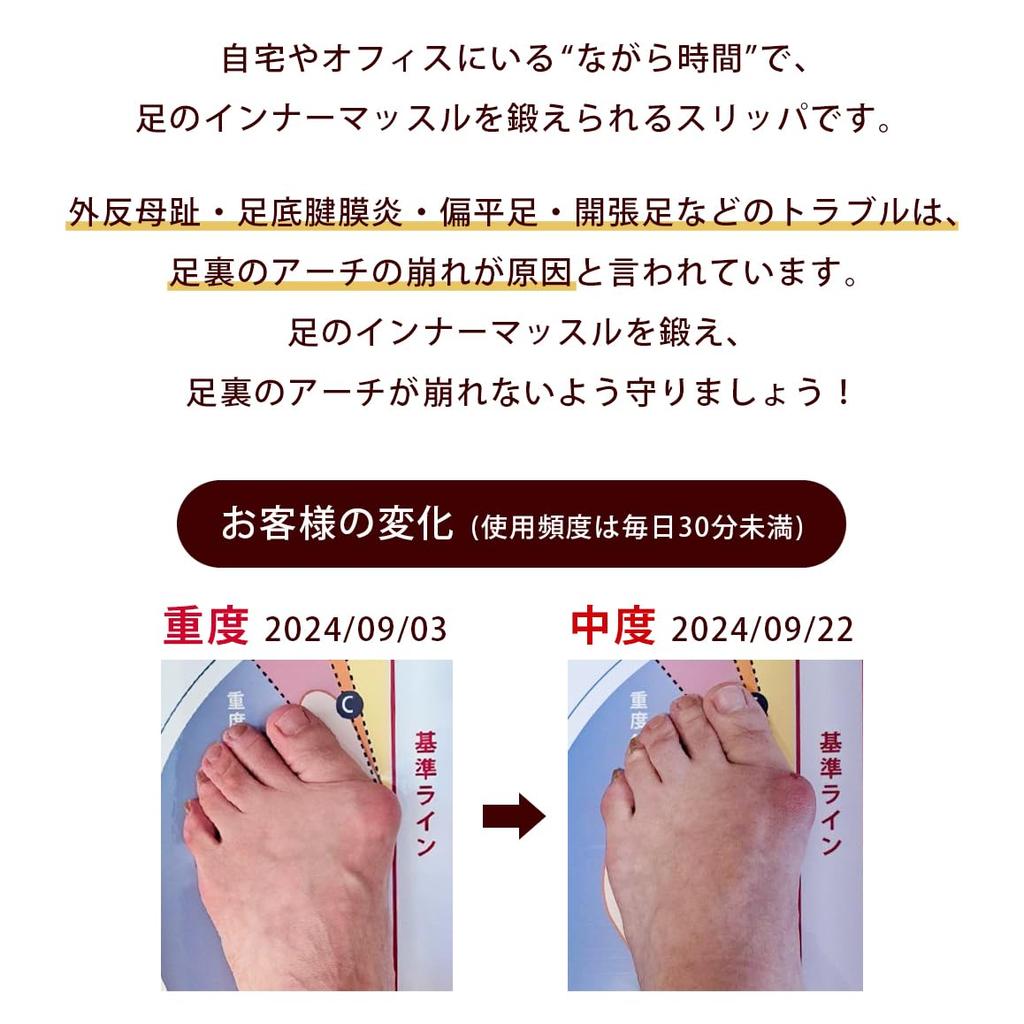 Belle Sofa by Yasashii Shoe Diet Indoor Slippers for Healthy Stylish Toe Training DRFT2 Day Made in Japan & Studio Slippers, Women, Slippers,