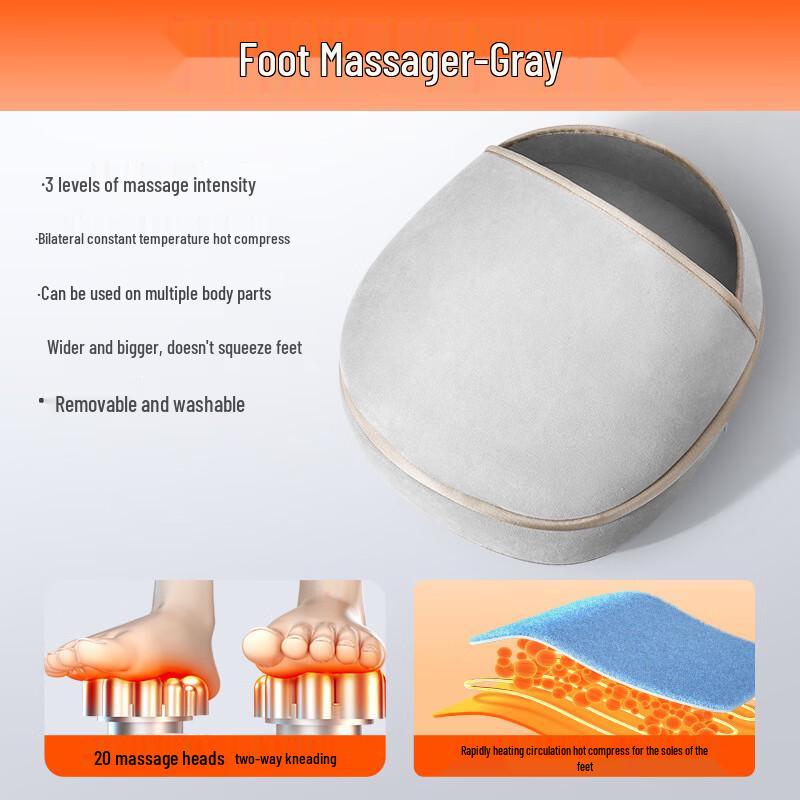 MZ Heated Electric Foot Massager