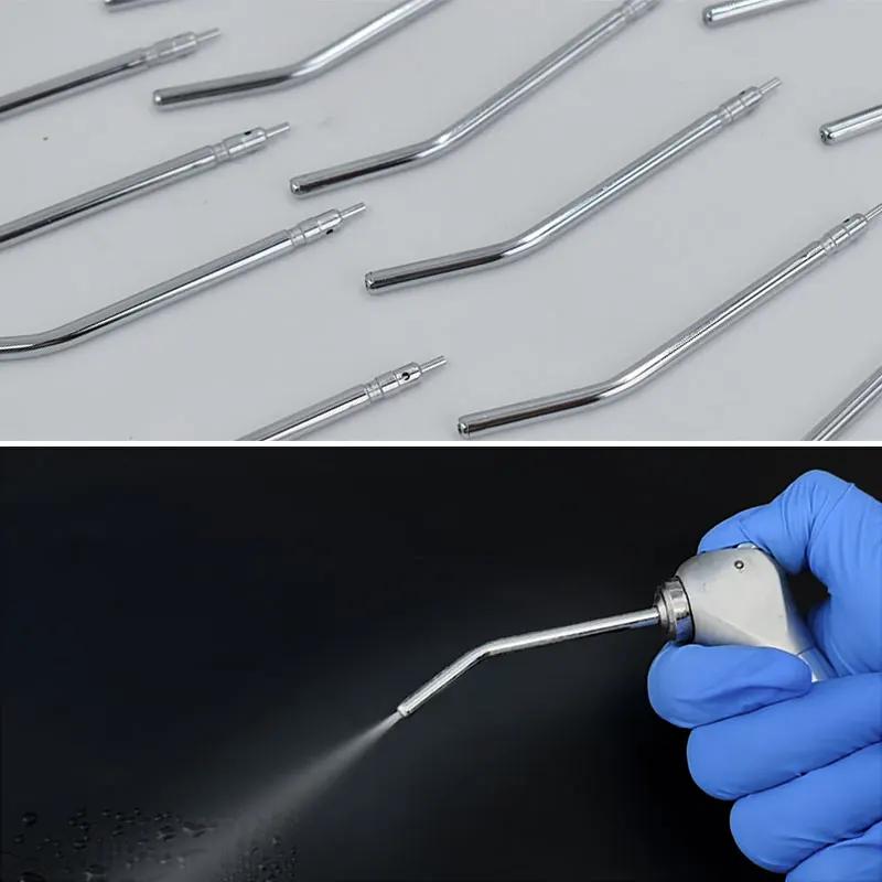 Dentaler Luft-Wasser-Spray aus Edelstahl 3-Wege-Dental-Luft-Wasser-Spray-Spritze Düsen Spitzen für Zahnaufhellung