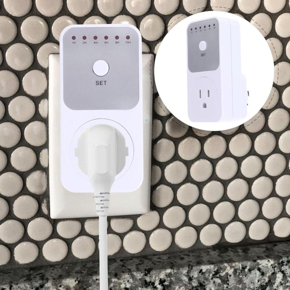 Socket 10Hr Timer Switch Countdown Time Setting Switch Timer Electronic Wattmeter Household