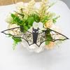 3D Bat Wall Stickers Hollow Out Black Bat Mini Halloween Decoration For DIY Halloween Party Horror House Scary Decal Decor TMZ