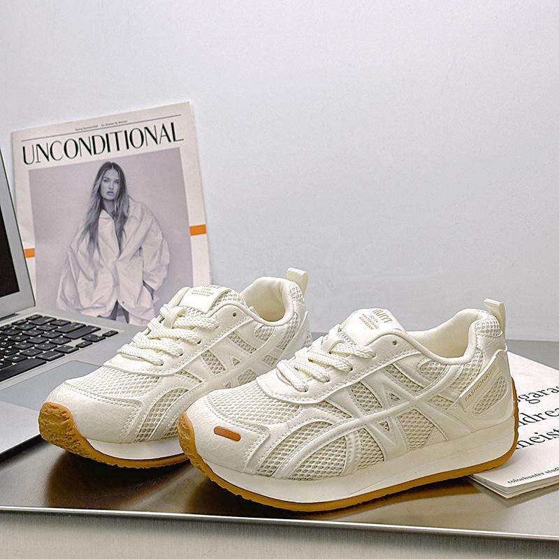 

- Lightweight soft-soled little women s summer new casual versatile mesh shoes 40 бежевый