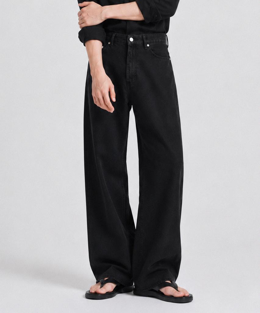 ORIGINALDAY All Day Canvas Cotton Wide Pants_Black