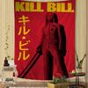 Kill Bill Hot Moive Cartoon Tapestry Art Science Fiction Room Home Decor Wall Hanging Home Decor
