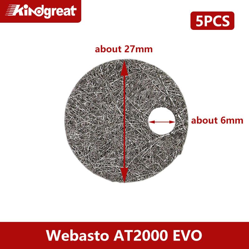 5PCS/Lot 27mm Diesel Parking Heater Burner Mesh Combustion Chamber Screen Fit for Webasto AT2000 EVO Heater Burner