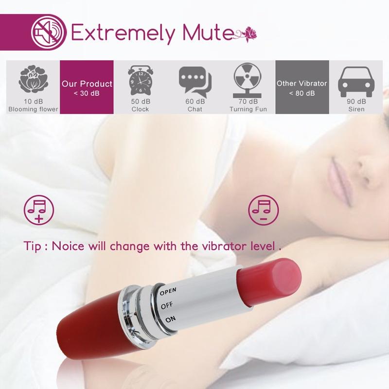 Mini G Spot Beginners Lipsticks Vibrator Women Mini Bullet Vibrator  Lipstick Massager Sex Toy