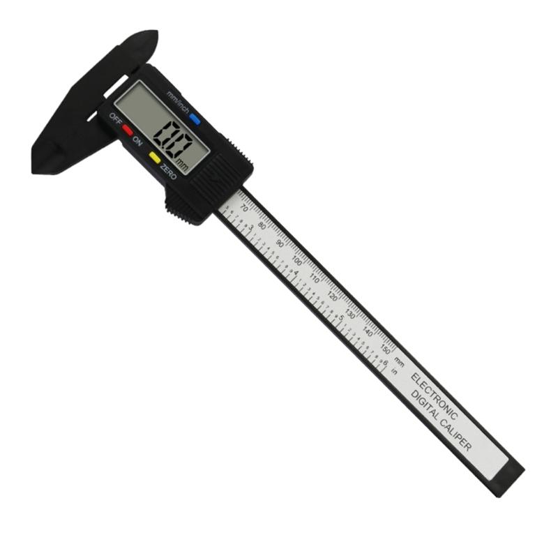 

Electronic Digital Caliper with Large LCD Screen Full Screen Portable Plastic Micrometer Vernier Precise Measuring Tool 1
