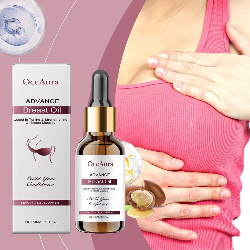 Oceaura Breast Care Essential Oil Gentle Moisturizing Formula For Firm And Elastic Skin