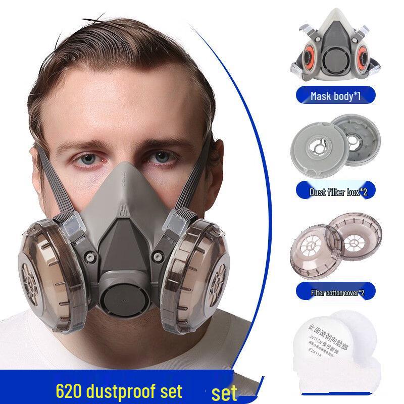 Brangdy High-Efficiency Dust Mask 7-Piece Set