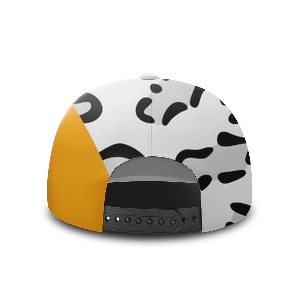 A Stylish Baseball Cap Featuring A Pink Leopard Print, Perfect For Both Men And Women. This Trendy Hat Is Ideal For Everyday Out