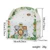 12PCS Jungle Animal Party Favor Treat Boxes Safari Party Supplies Goodie Gift Boxes for Safari Baby Shower Decorations
