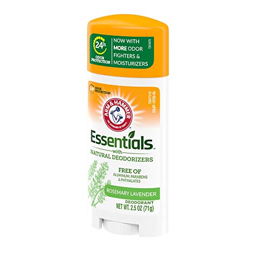 Arm & Hammer, Natural Deodorizing Essentials, Deodorant, Fresh Rosemary & Lavender, 2.5 oz (71 g)
