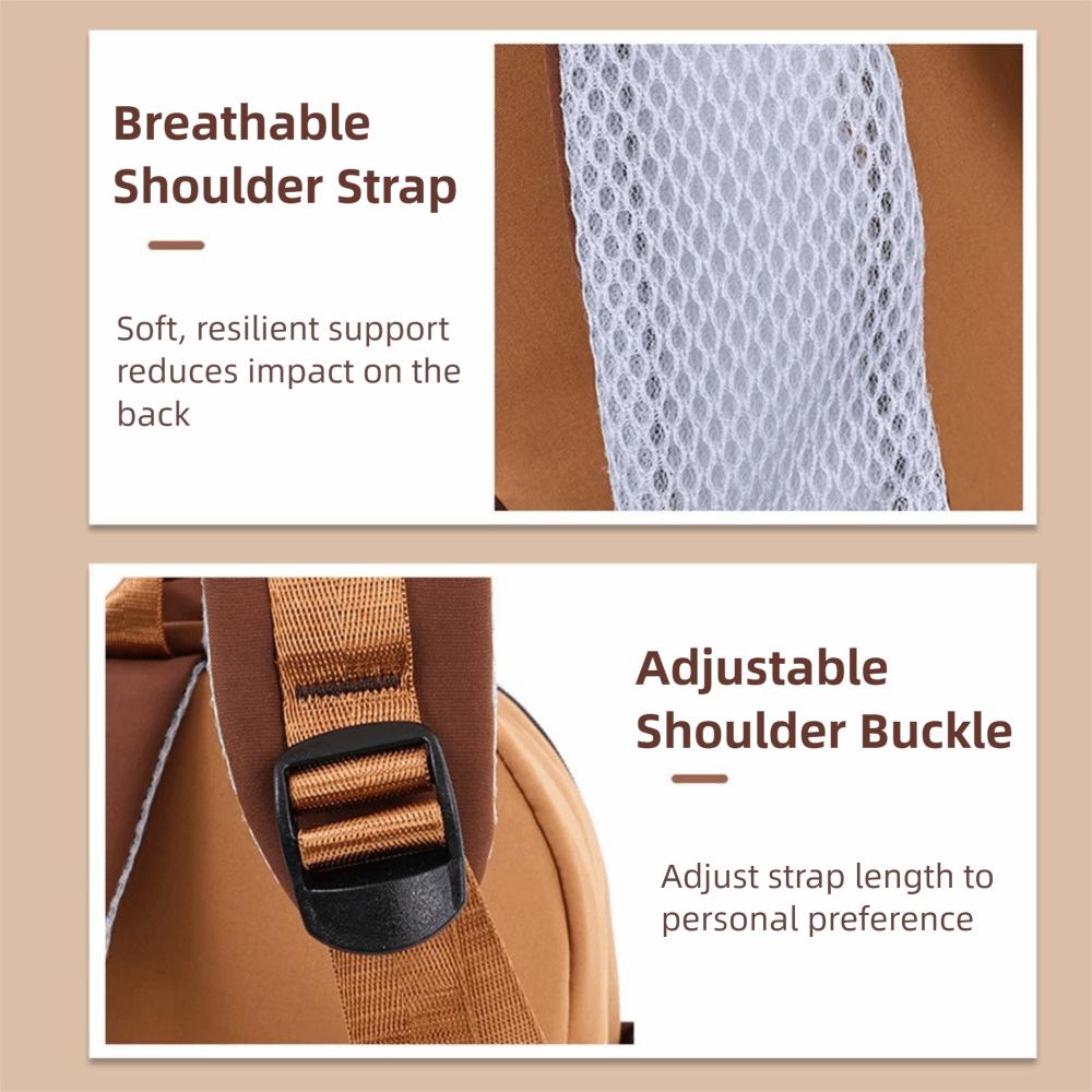 Cartoon Capybara Kindergarten Backpack Lightweight Children School Bag  Girls