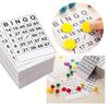 60 Pcs Non-repetitive Bingos Game Cards Disposable Family Party Games Cards
