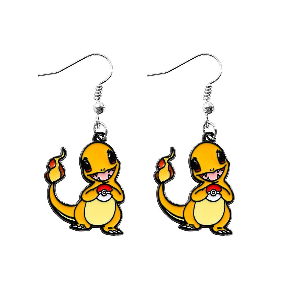 Anime Pokemon Metal Toy, Cute Figure, Pikachu, Squirtle, Psyduck, Charmander, Party Decoration Cosplay Gift