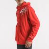 Sweatshirt Descente Full Zip Hoodie Stretch Training Running Red 3L [Move Sports]