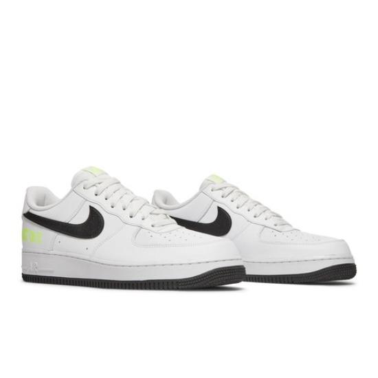 

Nike Air Force 1 Low Just Do It - White Volt DJ6878-100 EU 40 чорний/білий
