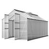 Greenhouses Greenfingers Greenhouse Aluminium House Garden Shed Polycarbonate 4.1X2.5M
